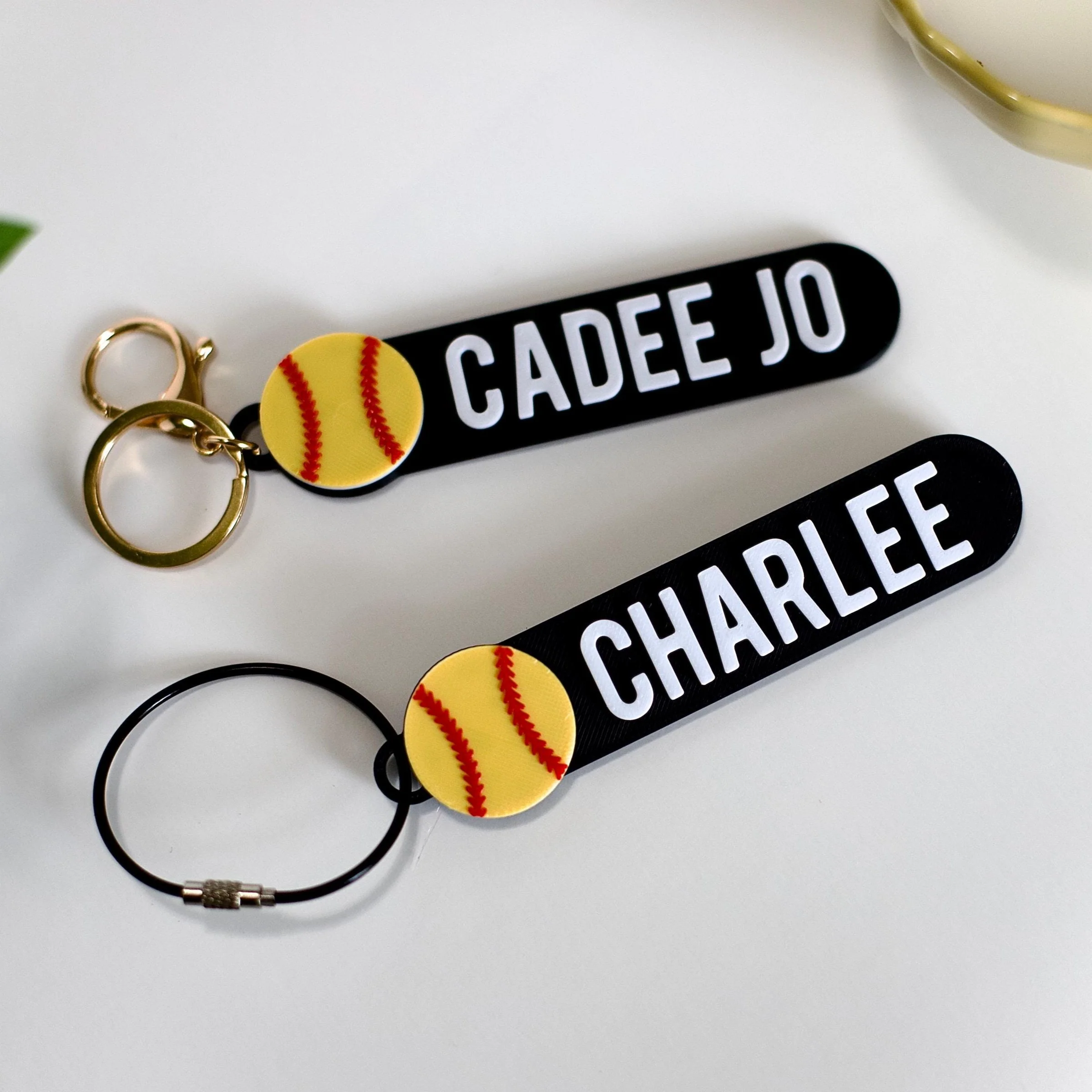 Personalized Sport Baseball Bag Tag Keychain - Gift for Baseball Lovers LM32 899785 - Image 8