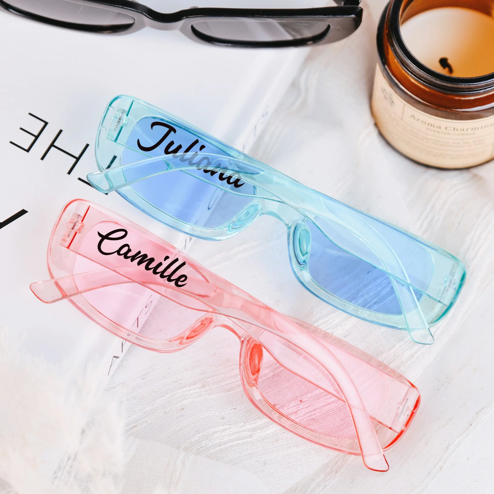 Personalized Summer Party Vintage Sunglasses, Bridesmaid Party Gifts LM32 669301 - Image 5