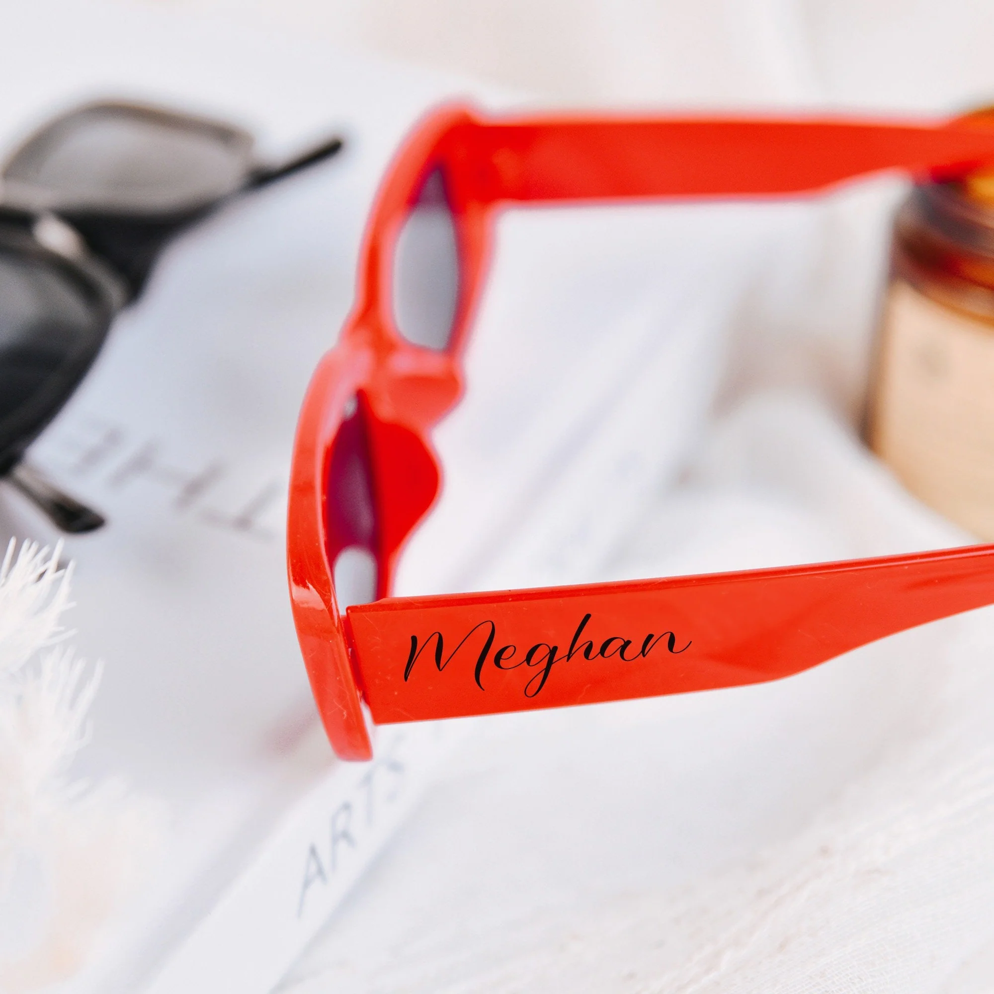 Personalized Summer Party Vintage Sunglasses, Bridesmaid Party Gifts LM32 669301 - Image 7