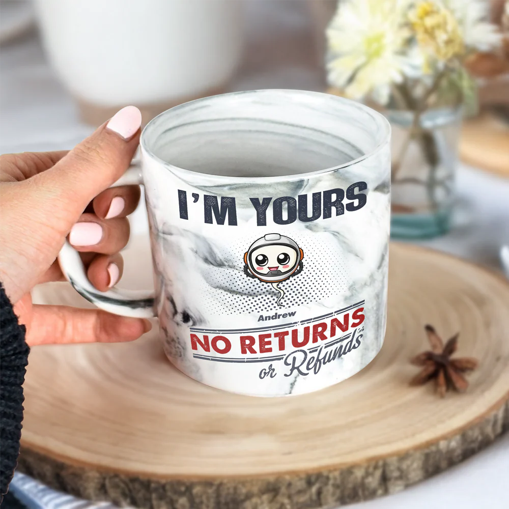 Personalized You Made The Choice And We're Yours Chaos Marble Mug LM32 893285 - Image 6
