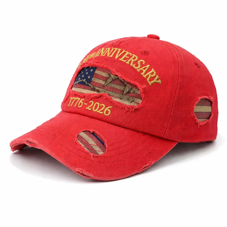 USA 250th Anniversary Hat 1776-2026, American Flag Independence Day Cap LM32 669029 - Image 7