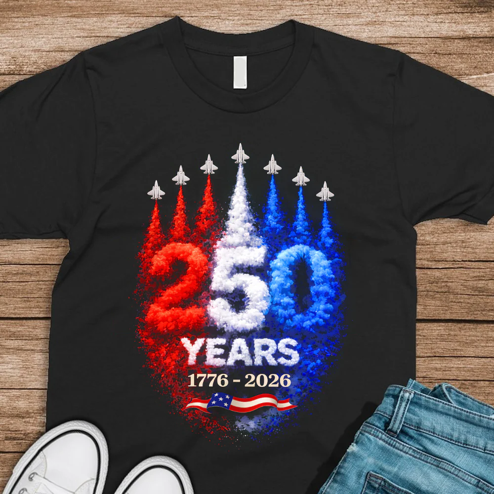 USA 250th Anniversary Rocket – America Rising Freedom Patriotic Dark Shirt LM32 899383 - Image 5