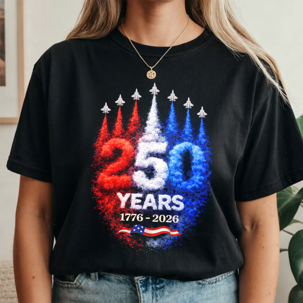 USA 250th Anniversary Rocket – America Rising Freedom Patriotic Dark Shirt LM32 899383 - Image 6