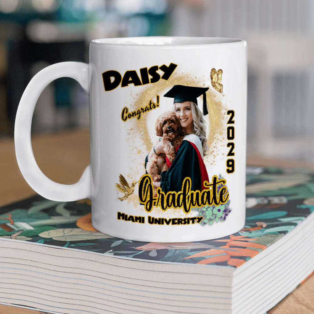 Custom Photo Graduation 2026 White Mug - Unique Keepsake Gift for Proud Grads LM32 893047 - Image 7