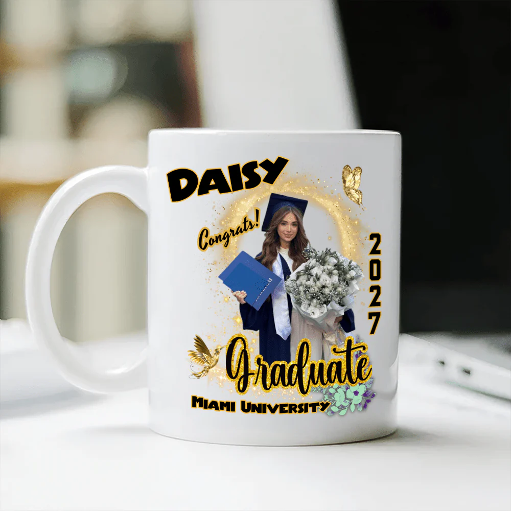 Custom Photo Graduation 2026 White Mug - Unique Keepsake Gift for Proud Grads LM32 893047 - Image 8