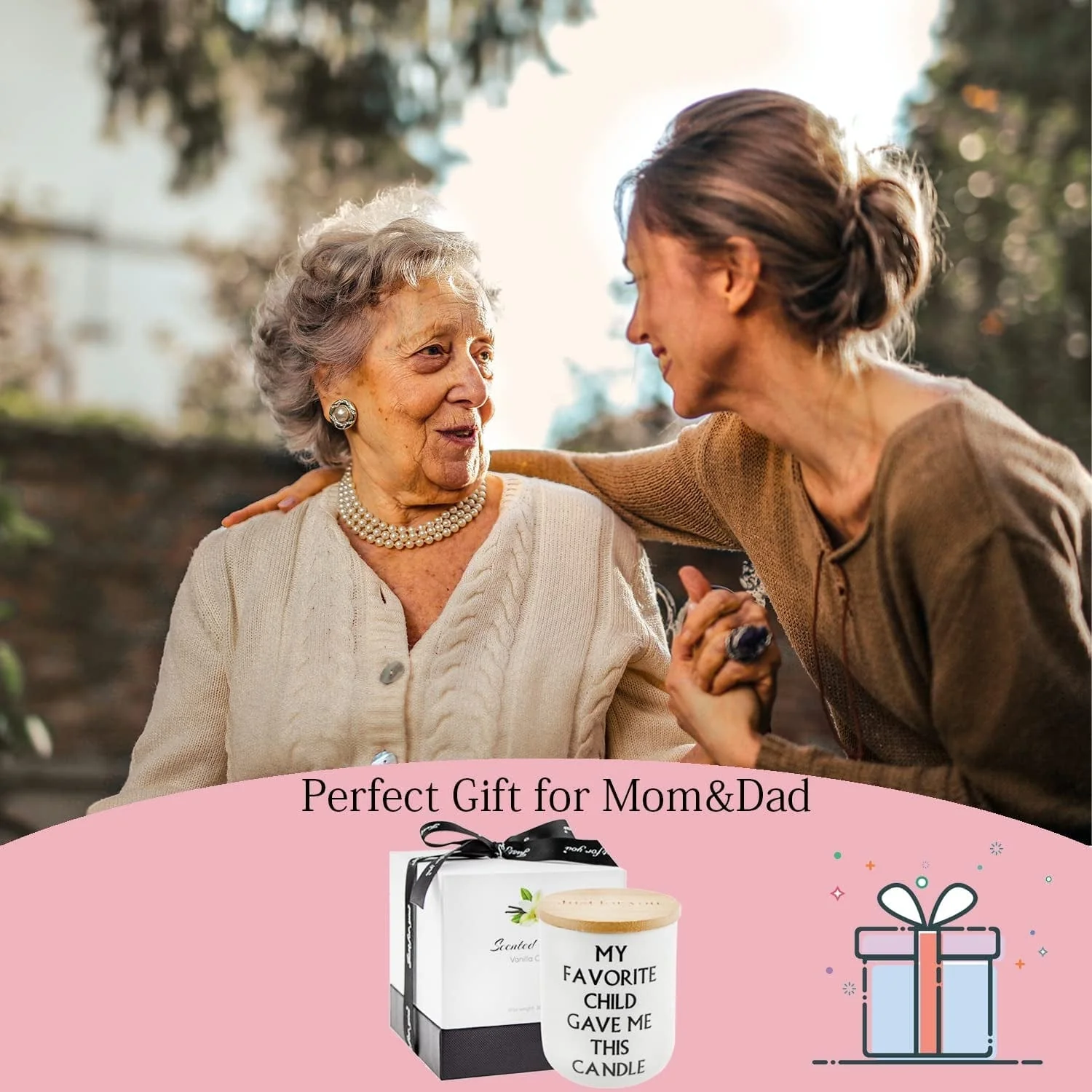 Mothers Day Gifts for Mom from Daughter Son- Best Mom & Dad Gifts Ideas, Funny Mother'S Day, Fathers Day, Birthday, Thanksgiving, Christmas Gifts, Vanilla Coconut Candles(11.5Oz) - Image 6