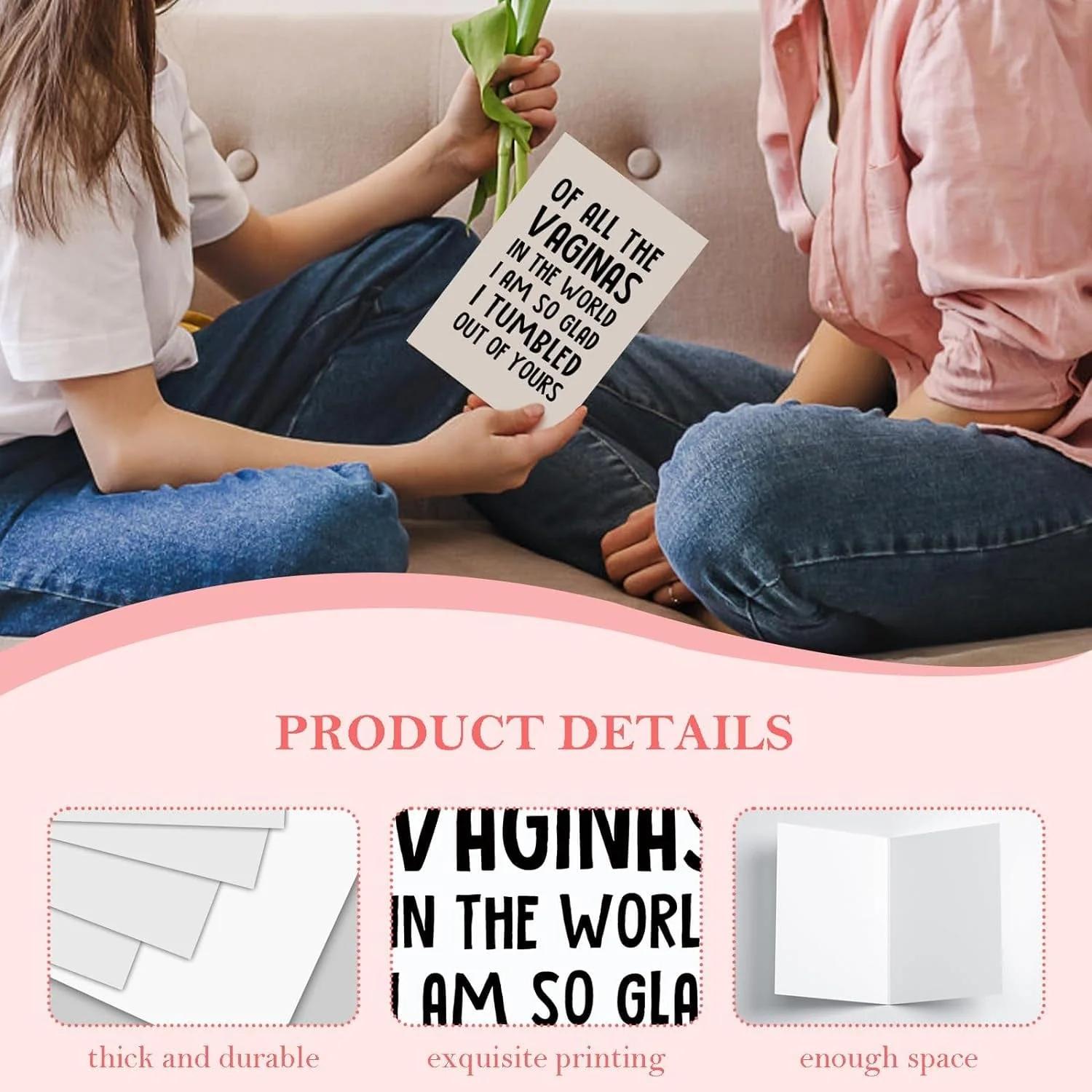 Mothers Day Gifts for Mom, Mothers Day Card, Mothers Day Gifts Mom Gifts, First Mothers Day Gifts for New Mom, Unique Gag Cool Mothers Day Gifts from Daughter Son, Funny Mothers Day Card - Image 3