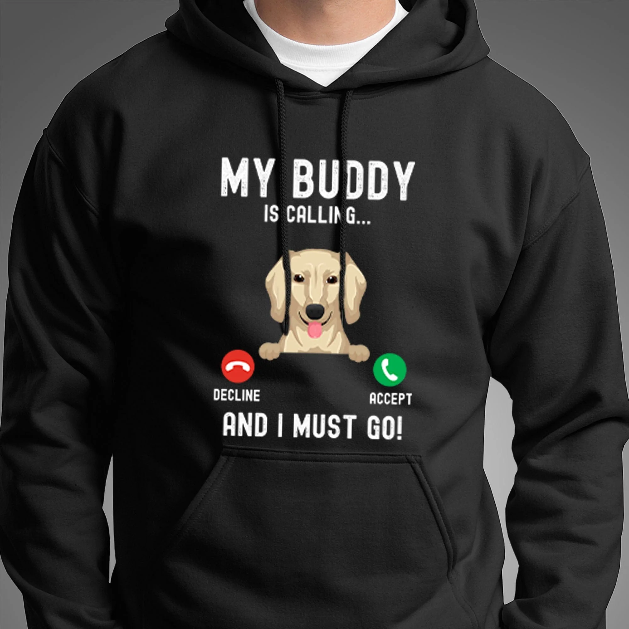 My Dog Is Calling Custom Dog Shirt C206 - Image 3