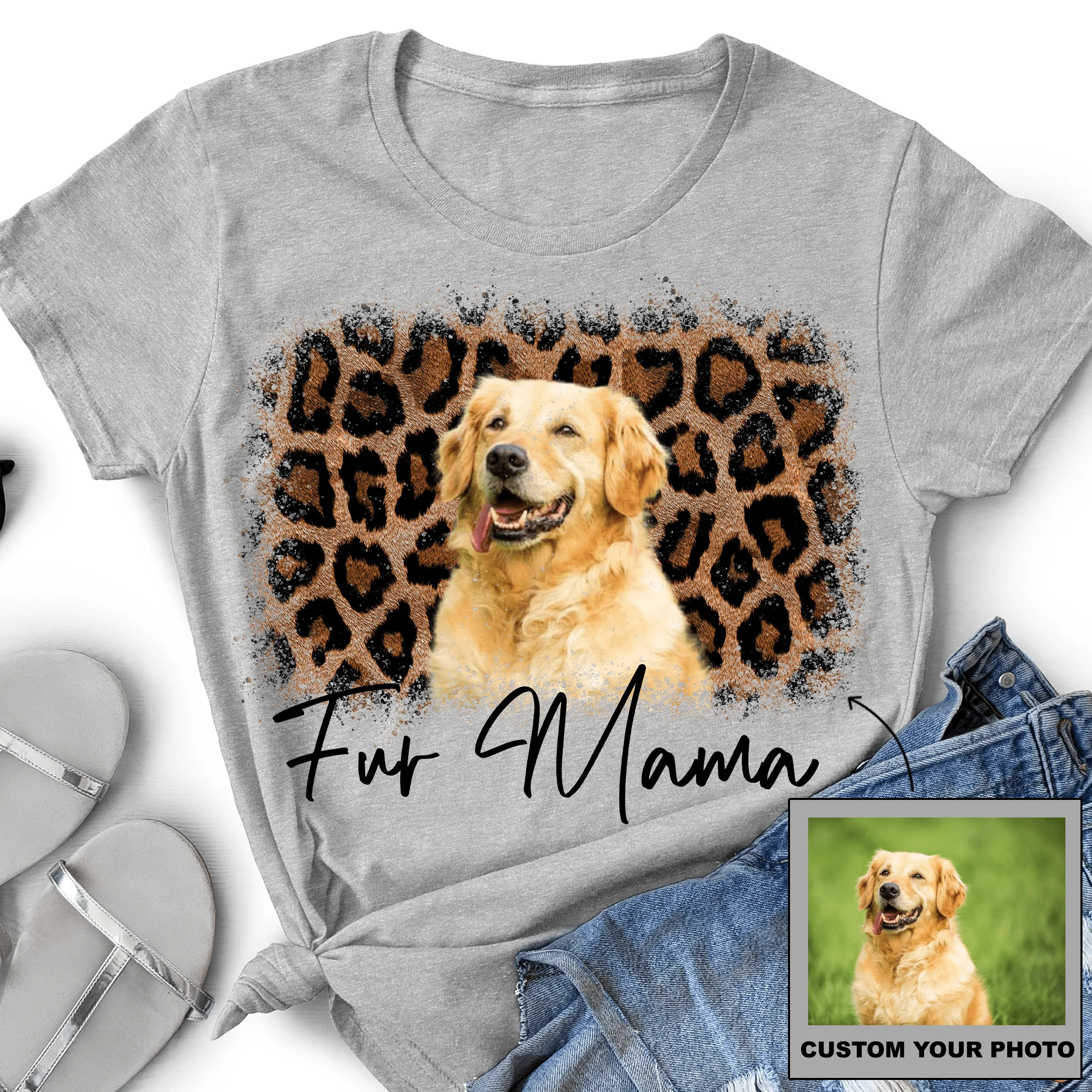 Fur Mama Fur Grandma Dog Shirt 890607