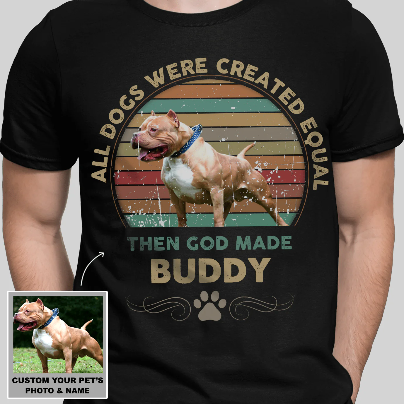 Then God Made My Dog Shirt - Image 3
