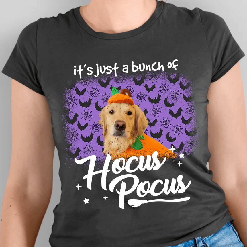 A Bunch Of Hocus Pocus Dog Shirt - Image 4