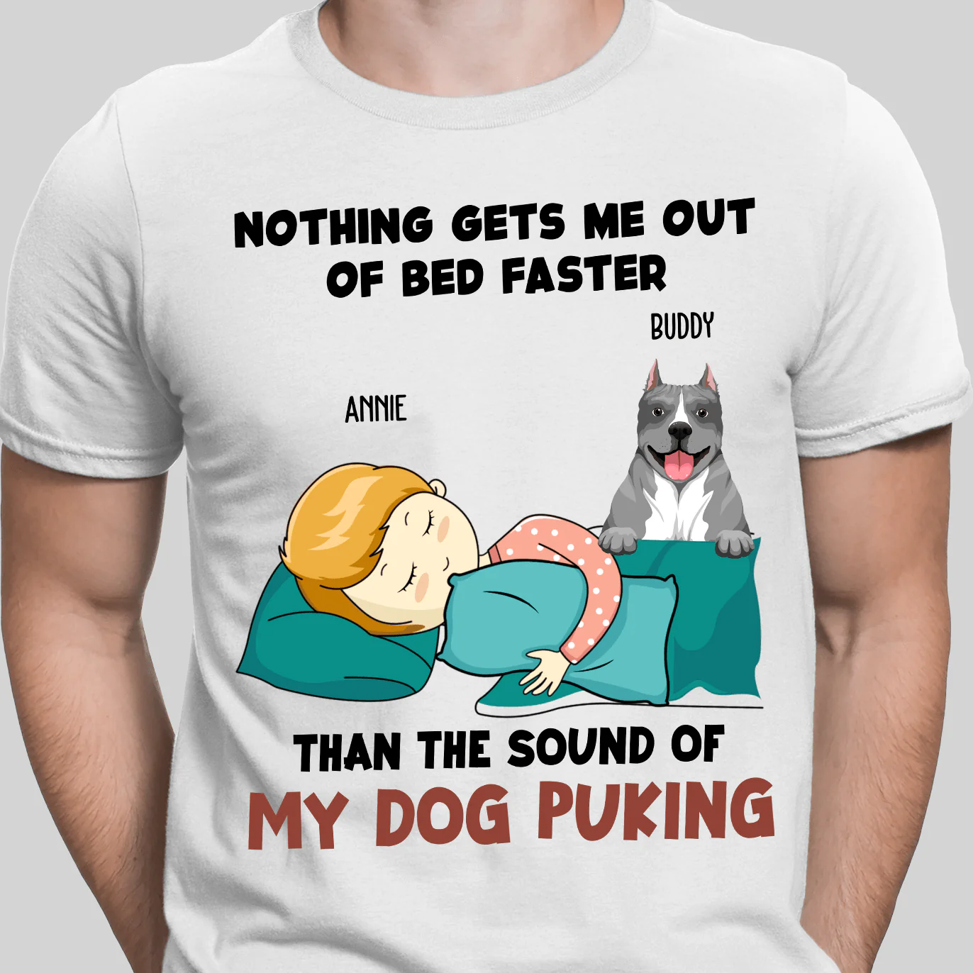 The Sound Of My Dog Puking Shirt - Image 4