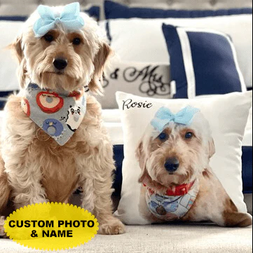 Pet Photo Custom Dog Throw Pillow 892345 - Image 5
