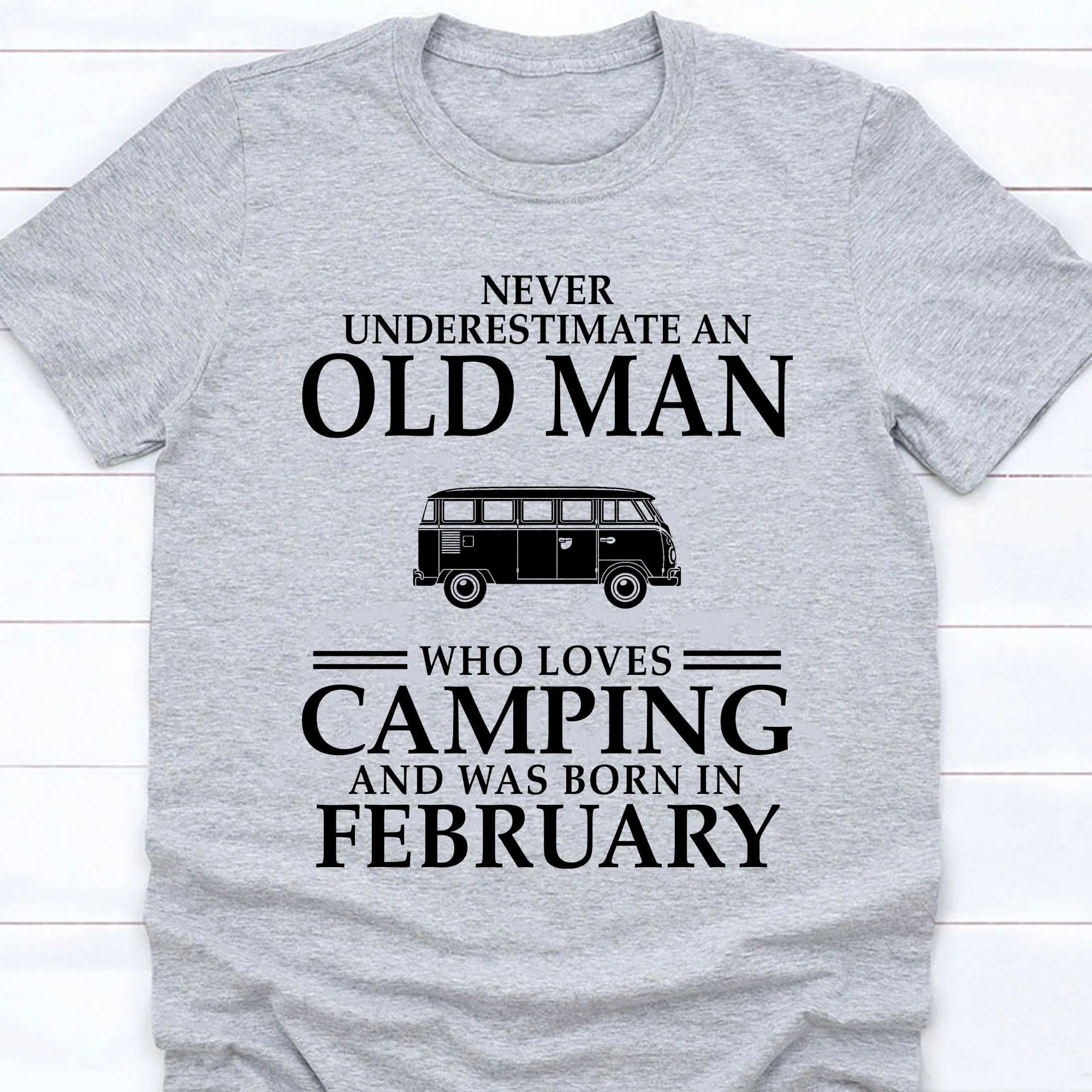Never Underestimate Old Man Who Loves Camping Personalized Custom Camping Bright Shirt C306 - Image 2