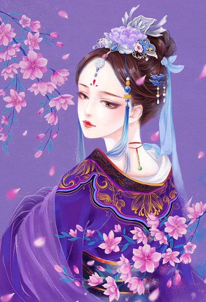 New DIY 5D Diamond Moon Tree Full Round Painting - Image 17