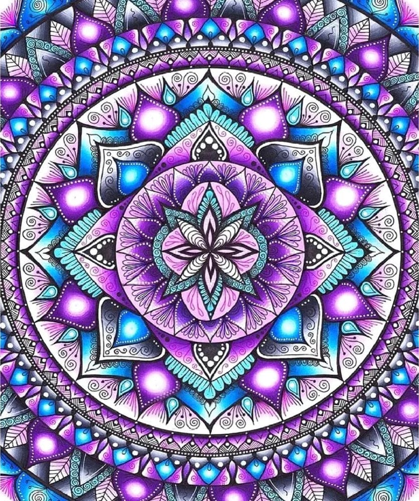 New DIY 5D Diamond Moon Tree Full Round Painting - Image 18