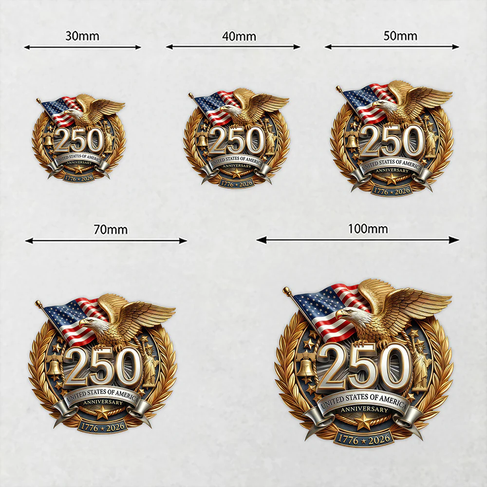 America 250th Anniversary Roll Sticker CH07 910596 - Image 5