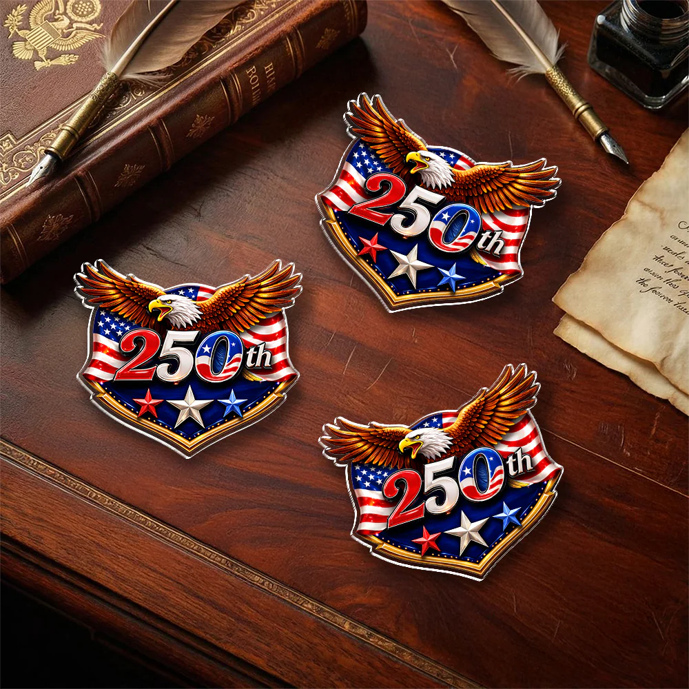 250 Years Eagle Acrylic Pin - USA 1776–2026 Anniversary Patriotic Gift CH07 911068 - Image 6