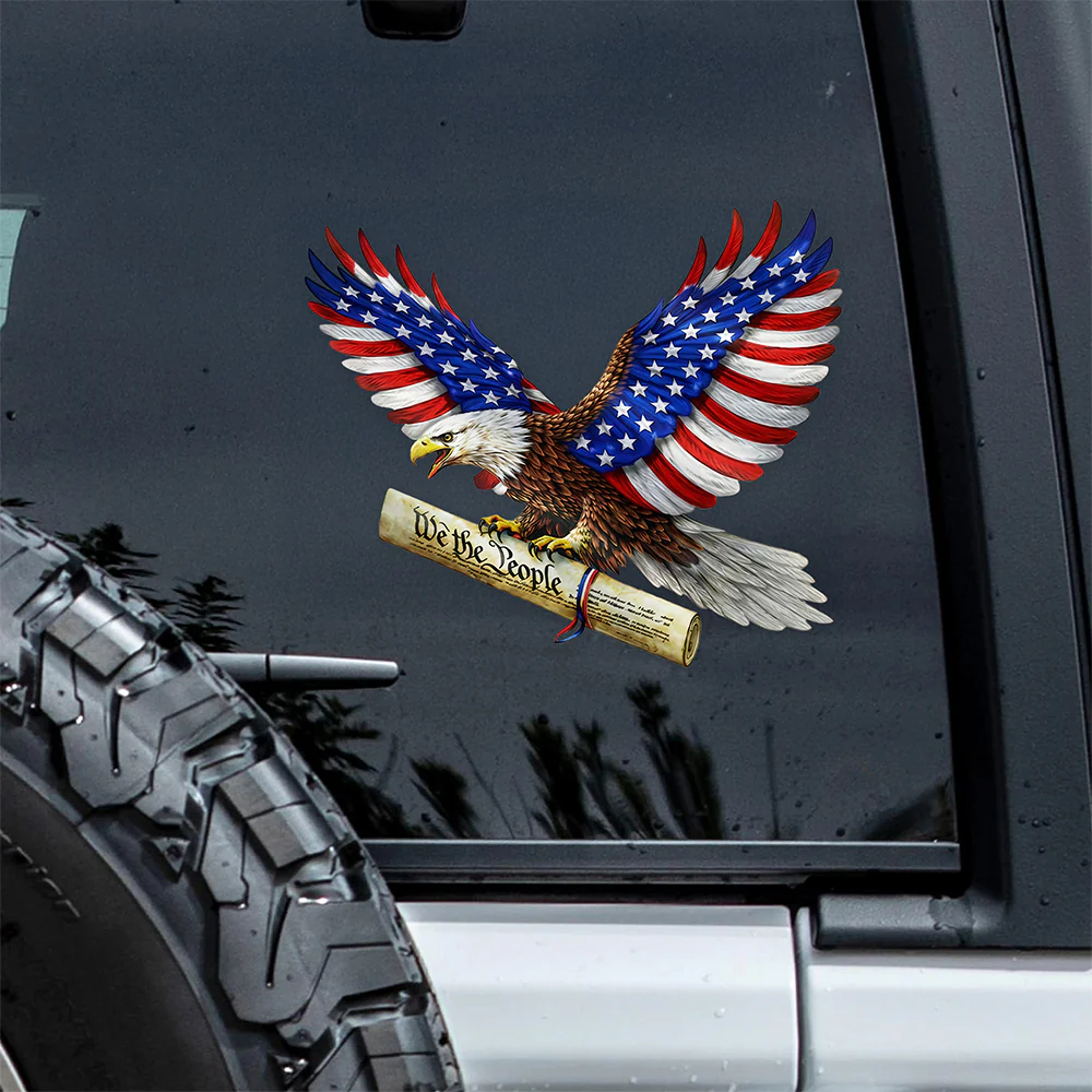 America Anniversary 250 Years of Freedom Car Window Decal Sticker HO82 901606 - Image 2