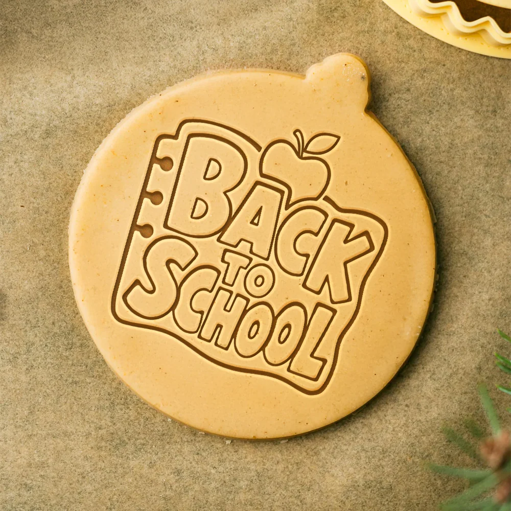 Back To School Cookie Stamp - Baking Gift For Teachers & Students TH10 170455 - Image 4