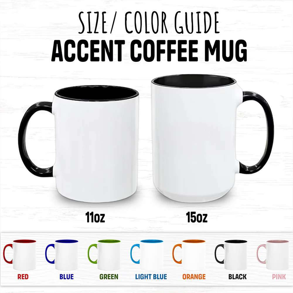 Custom Baby Face Best Dad, Mom Ever Personalized Gift for Parents Accent Mug HA75 921478 - Image 7