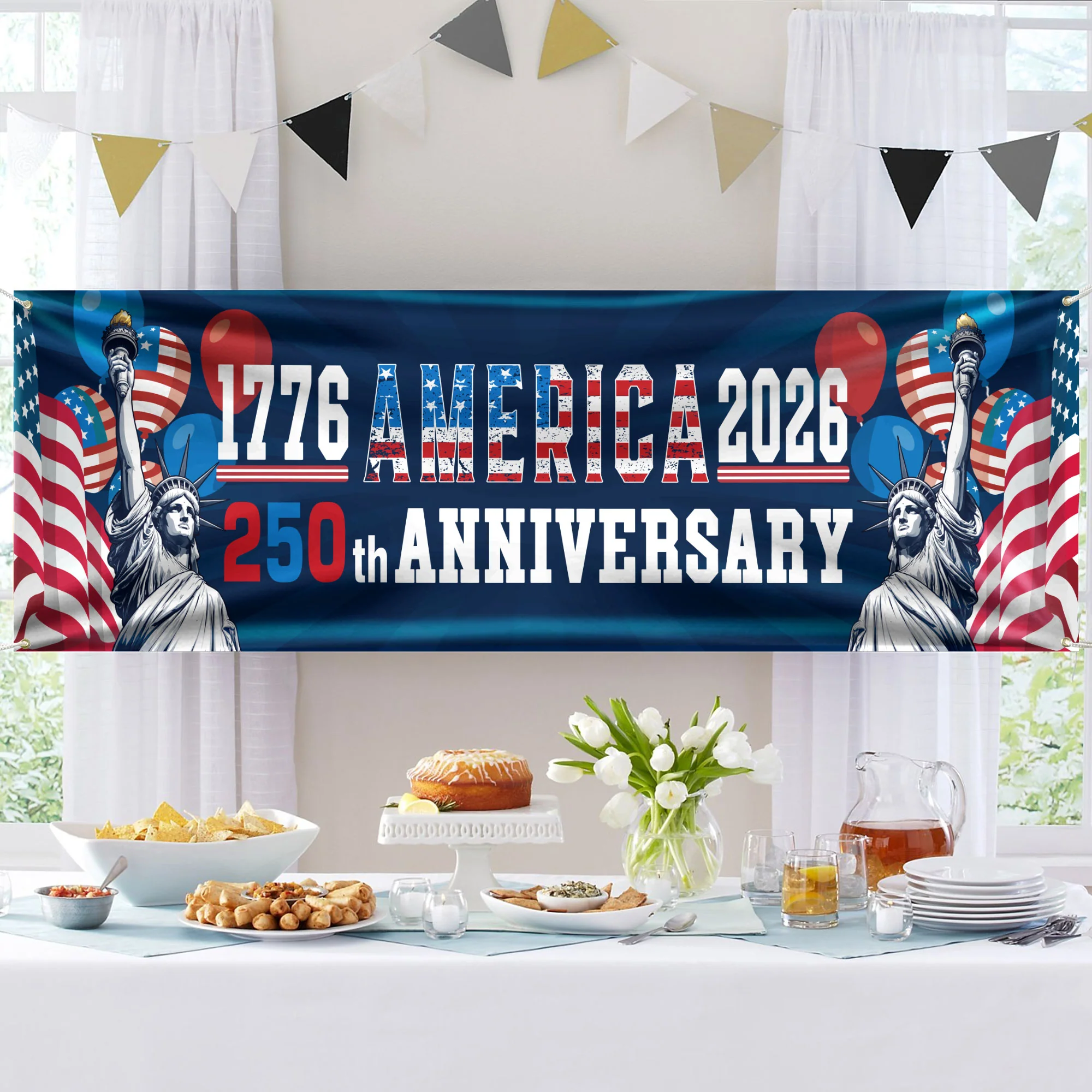 Custom Family Name USA 250th Anniversary 1776-2026 Banner HO82 901584 - Image 10