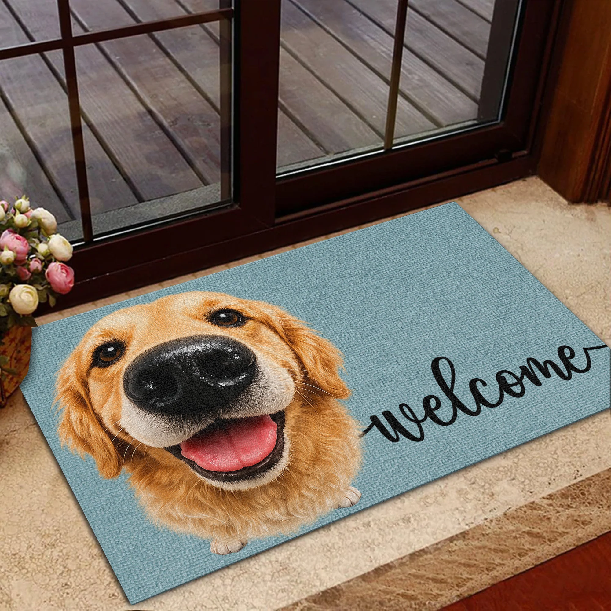 Custom Funny Pet Face Welcome Home Doormat - Personalized Gift For Pet Lovers CH07 911938 - Image 3