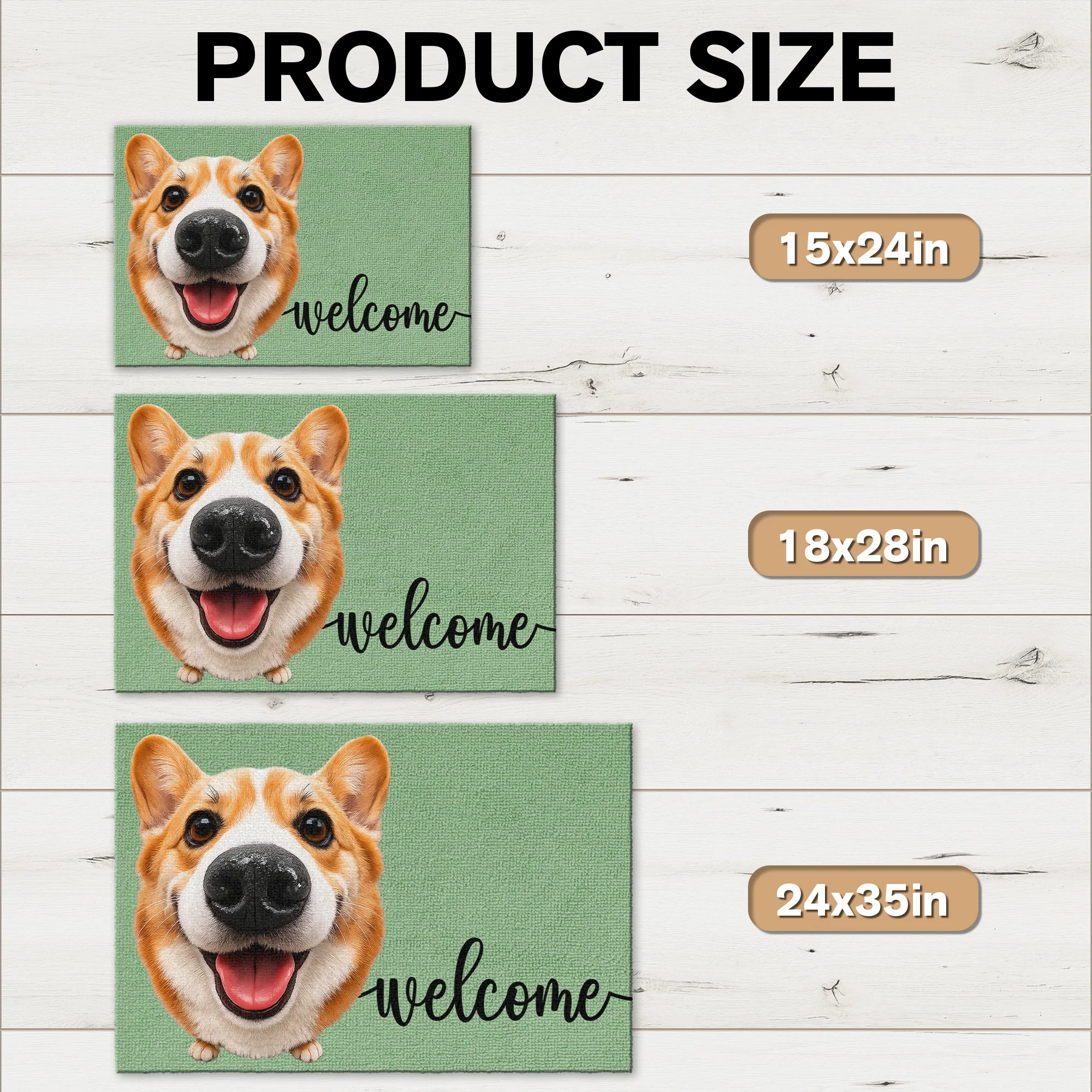Custom Funny Pet Face Welcome Home Doormat - Personalized Gift For Pet Lovers CH07 911938 - Image 7