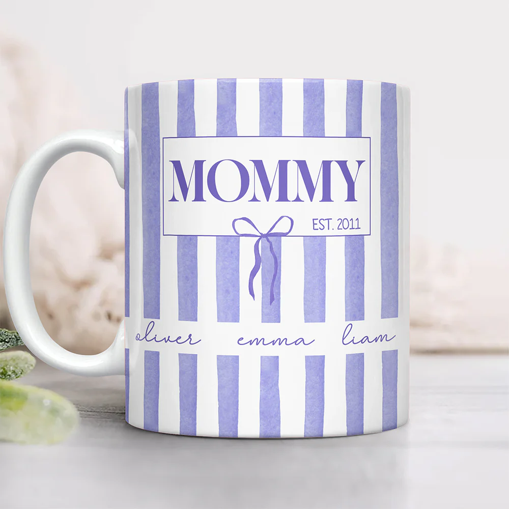 Custom Kids Names Mama Print Full Mug - Personalized Mother’s Day Gift LM32 899797 - Image 2