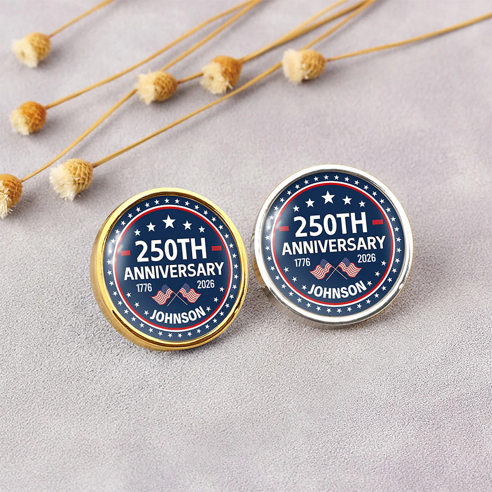 Custom Name America 250th Anniversary 1776-2026 Lapel Pin LM32 899691 - Image 3