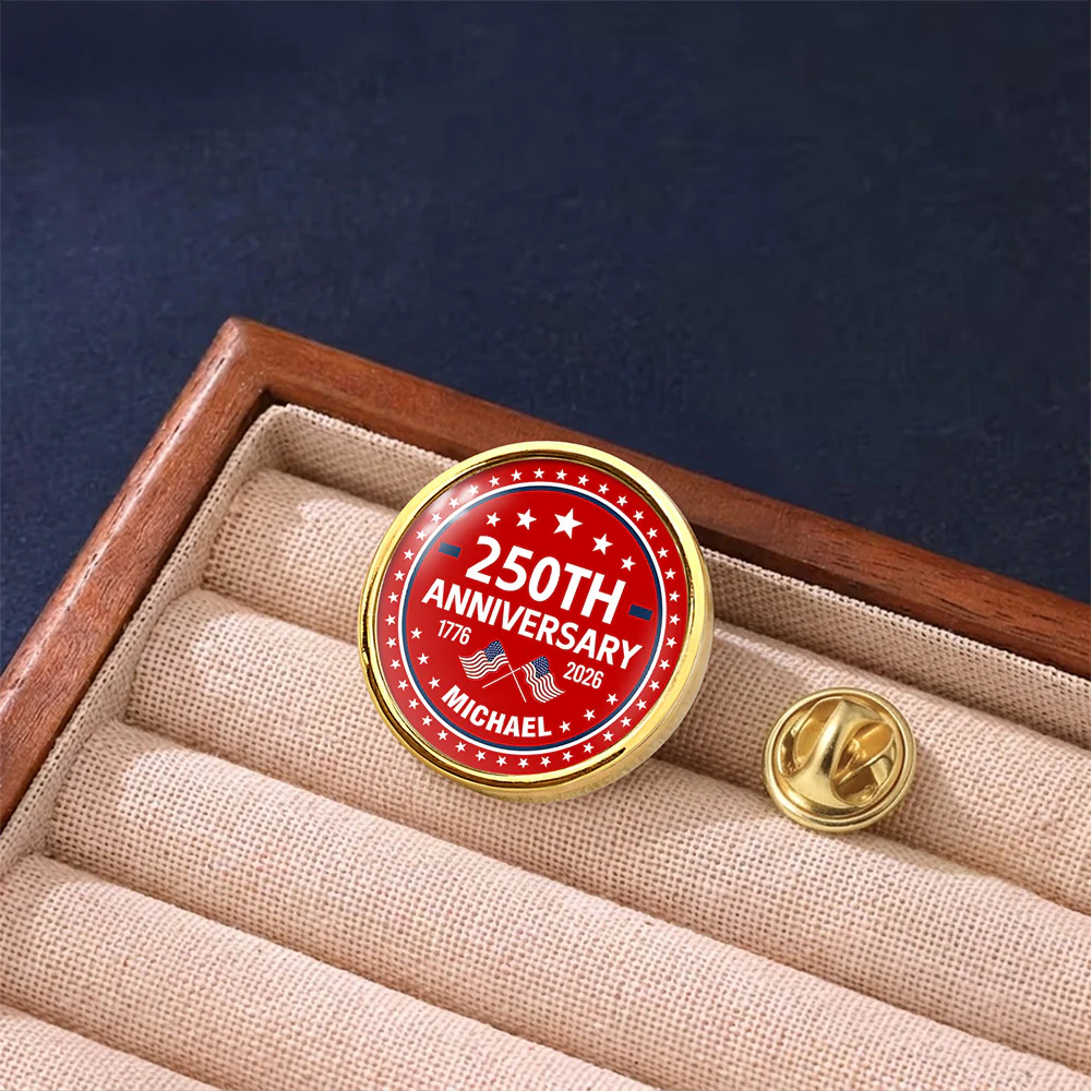 Custom Name America 250th Anniversary 1776-2026 Lapel Pin LM32 899691 - Image 4