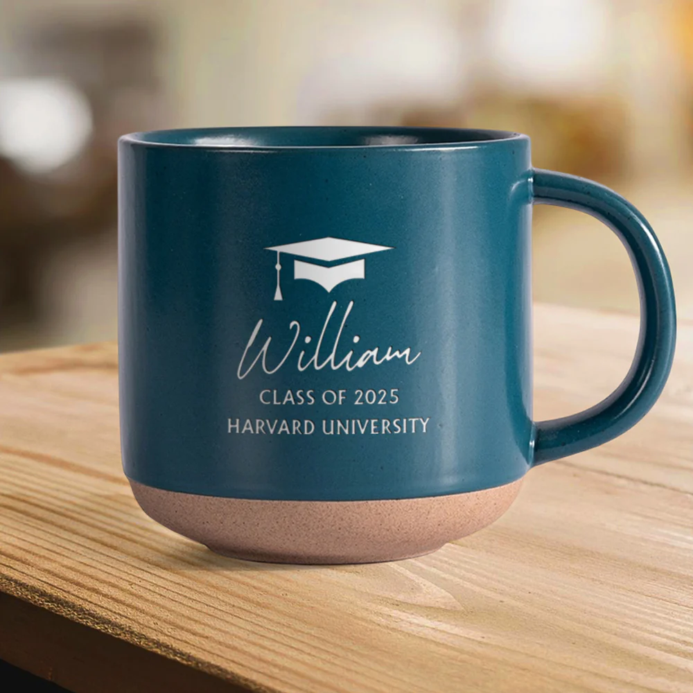 Custom Name Class Of 2026 Graduation Engraved Pottery Mug TH10 169165 - Image 4