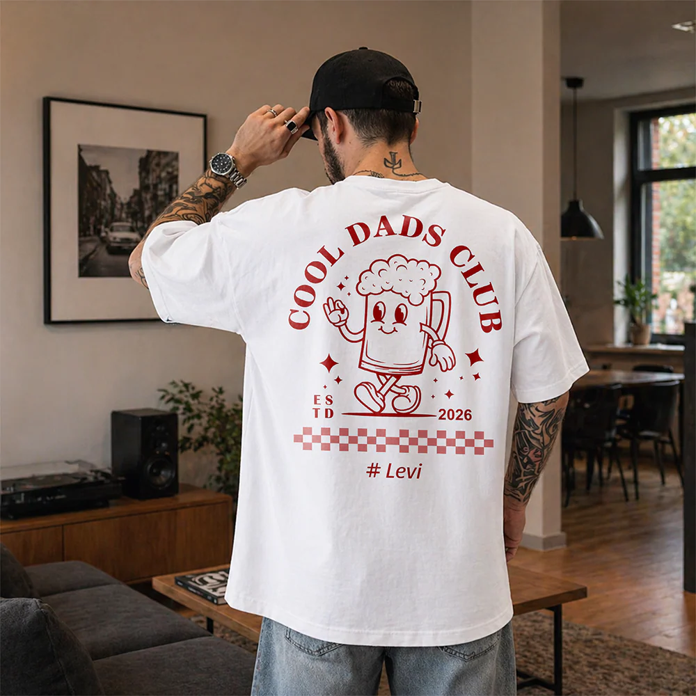 Custom Name Cool Dads Club Back Shirt - Personalized Father’s Day Gift HO82 902434 - Image 4