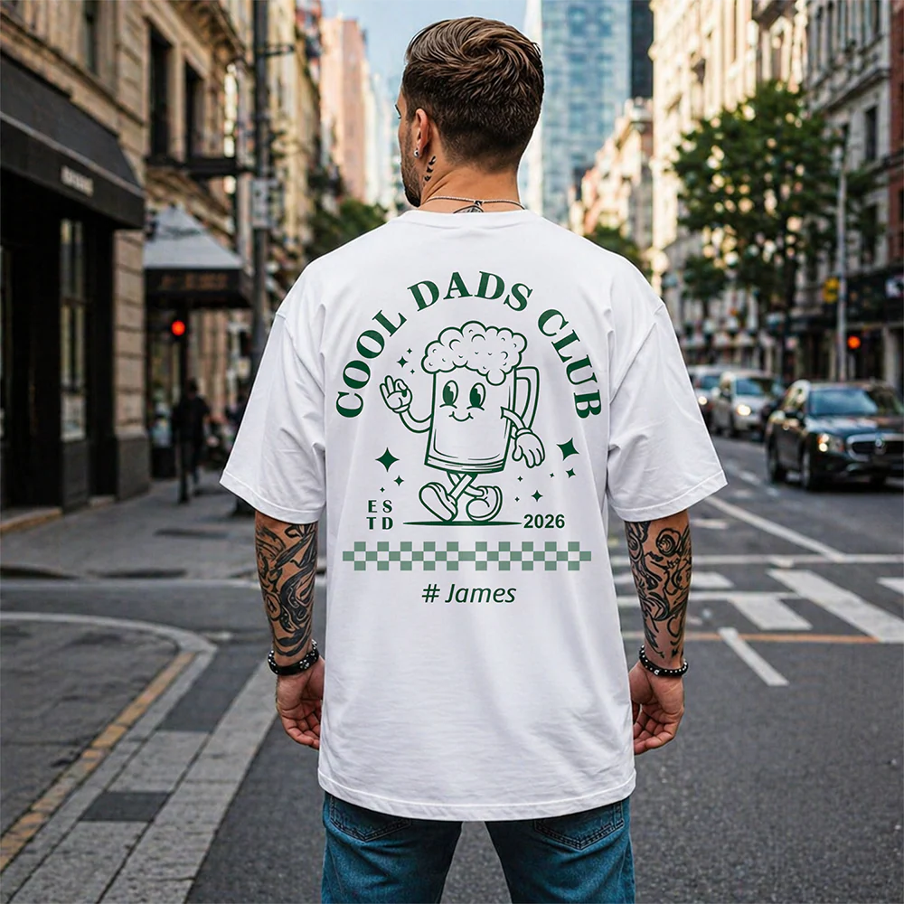 Custom Name Cool Dads Club Back Shirt - Personalized Father’s Day Gift HO82 902434 - Image 5