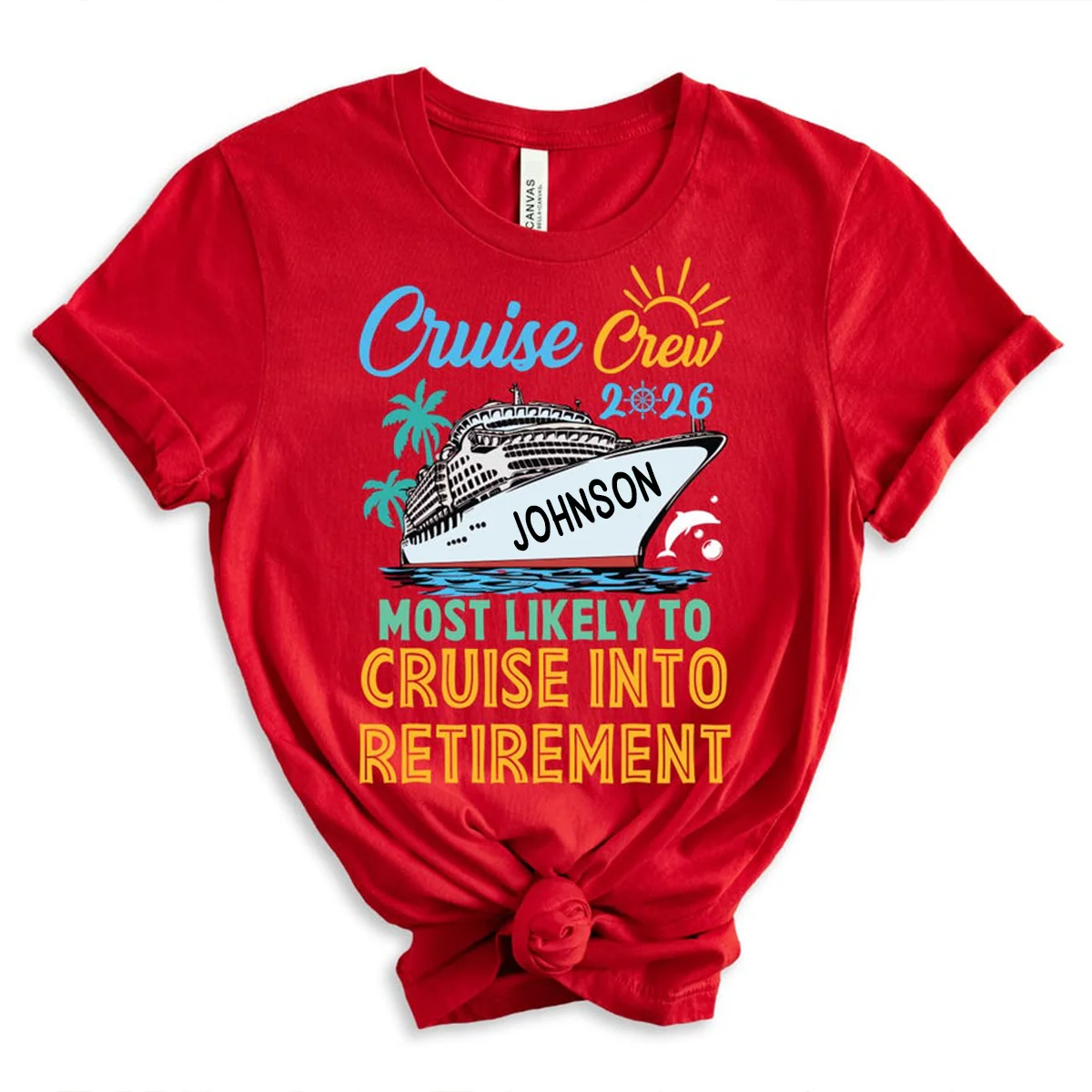 Custom Name Cruise Crew 2026 Most Likely To Family Shirt CH07 910400 - Image 2