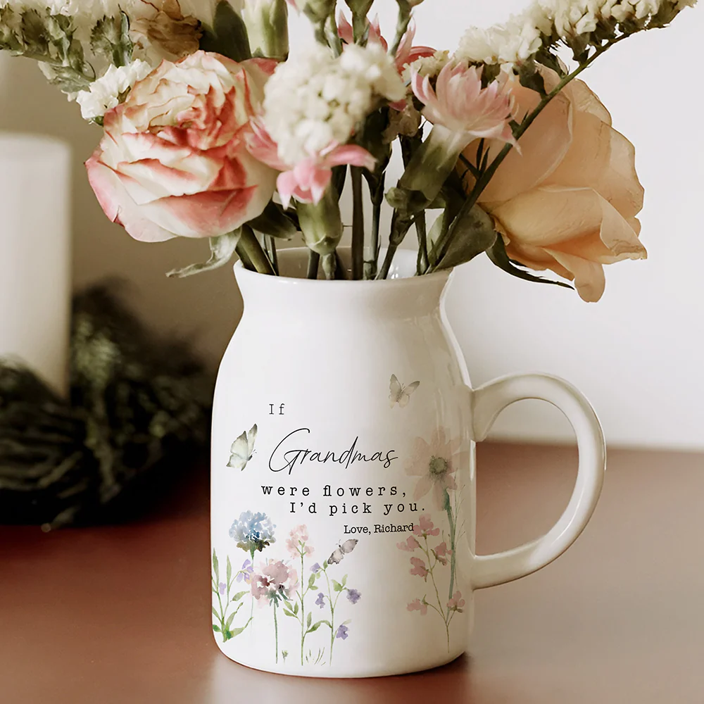 Custom Name If Moms Were Flowers, I’d Pick You Vase TH10 898979 - Image 9