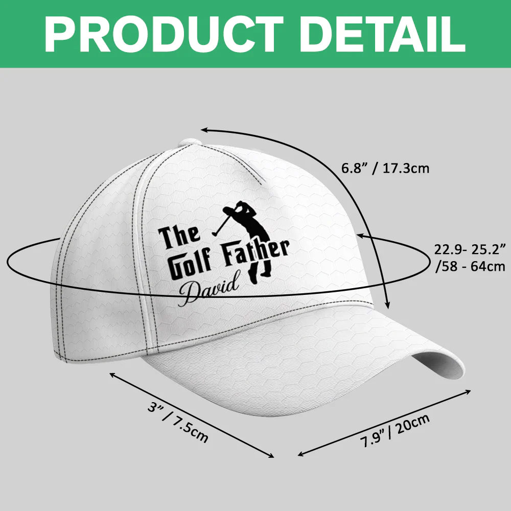 Custom Name The Golf Father Classic Cap - Personalized Father’s Day Gift HO82 902430 - Image 6