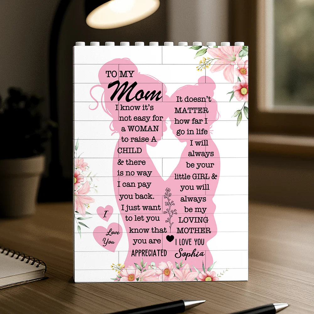 Custom Name To My Mom Gifts from Daughter Building Block HO82 901456 - Image 3