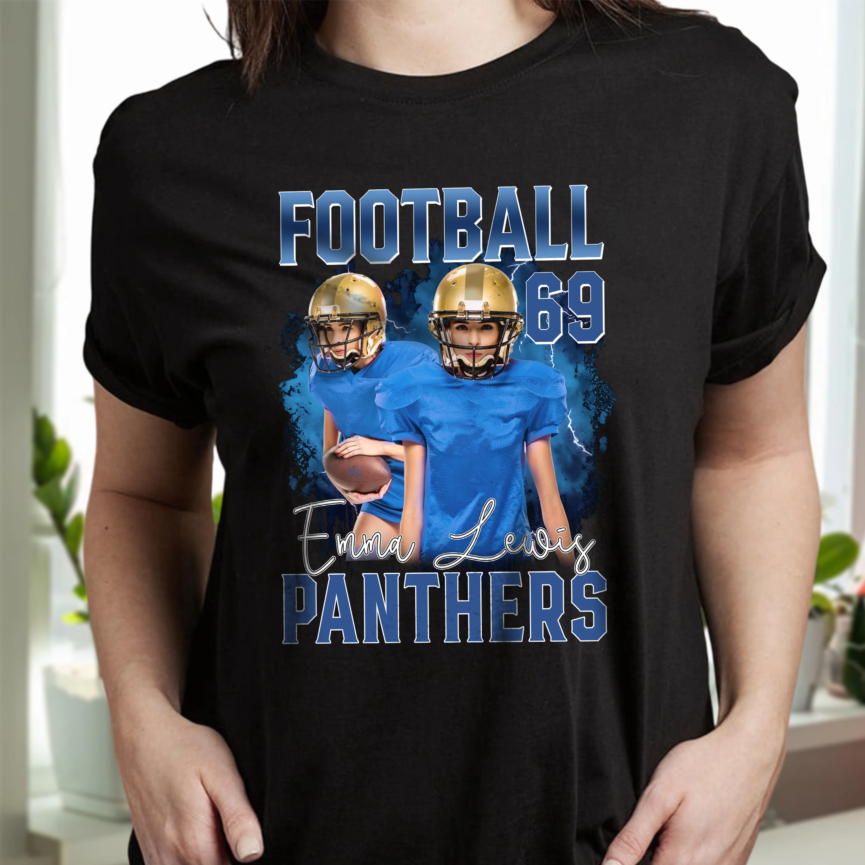 Custom Photo America Football Shirt Gift For Sport Fans TH10 898575 - Image 2