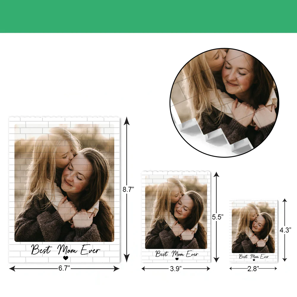 Custom Photo Best Mom Ever Building Brick Blocks CH07 910784 - Image 7