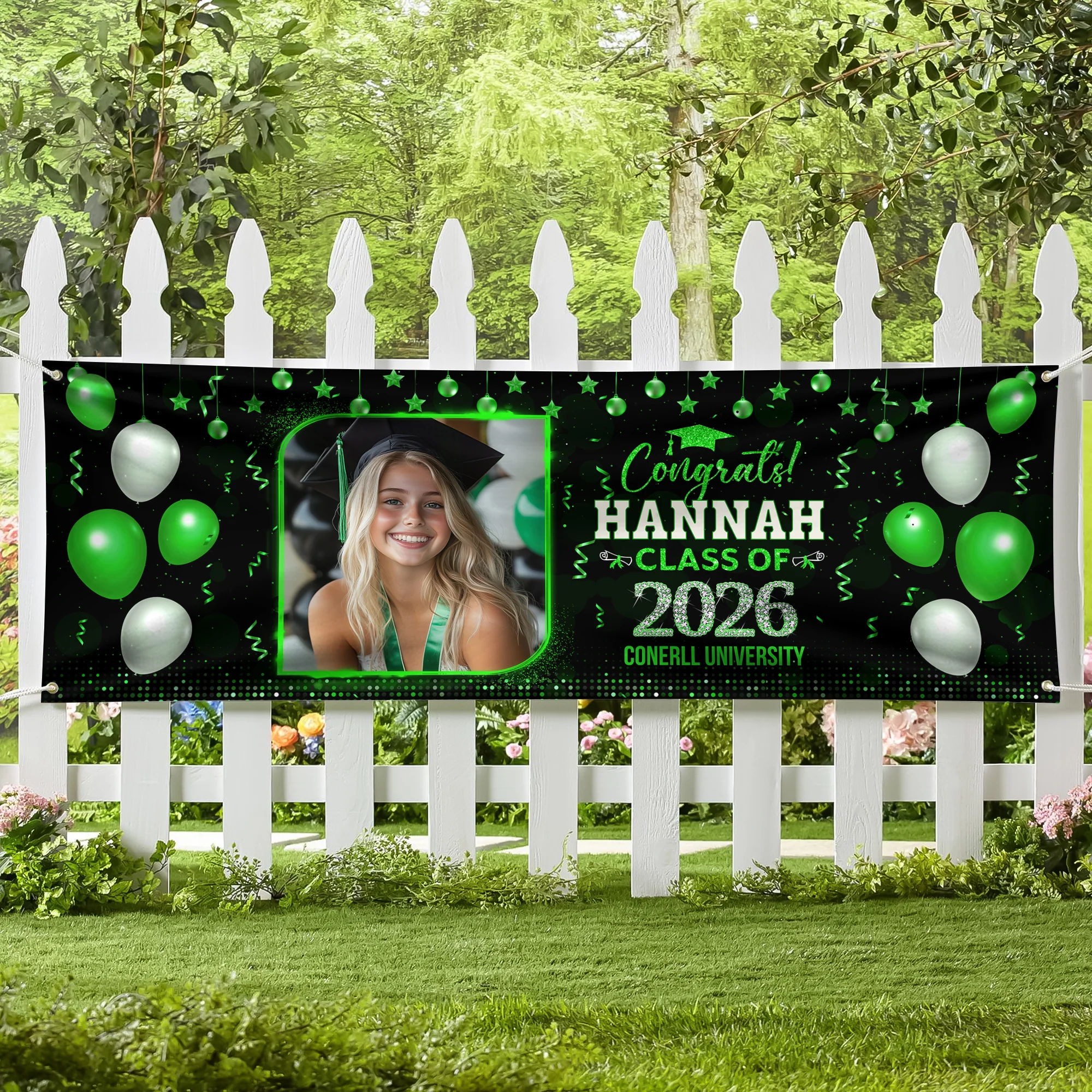 Custom Photo Class of 2026 Graduation Banner CH07 910750 - Image 3