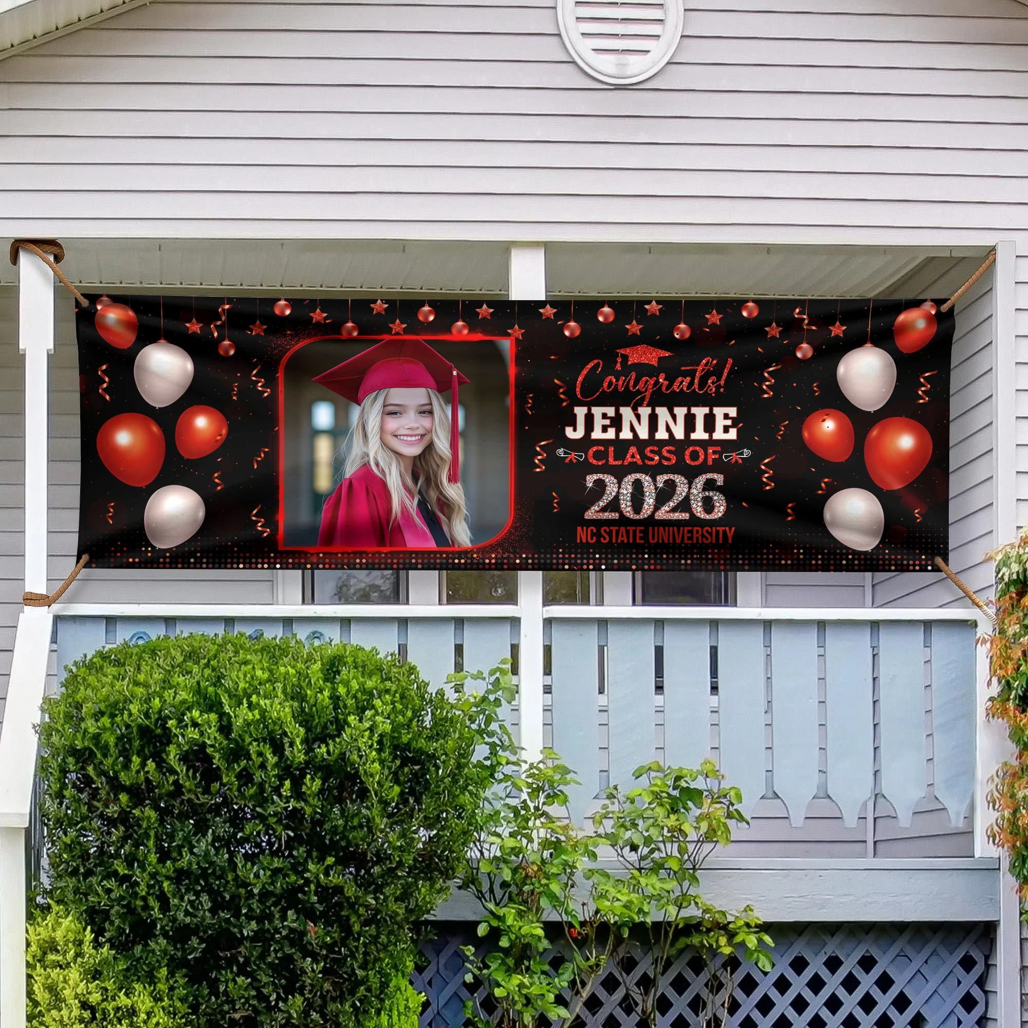 Custom Photo Class of 2026 Graduation Banner CH07 910750 - Image 4