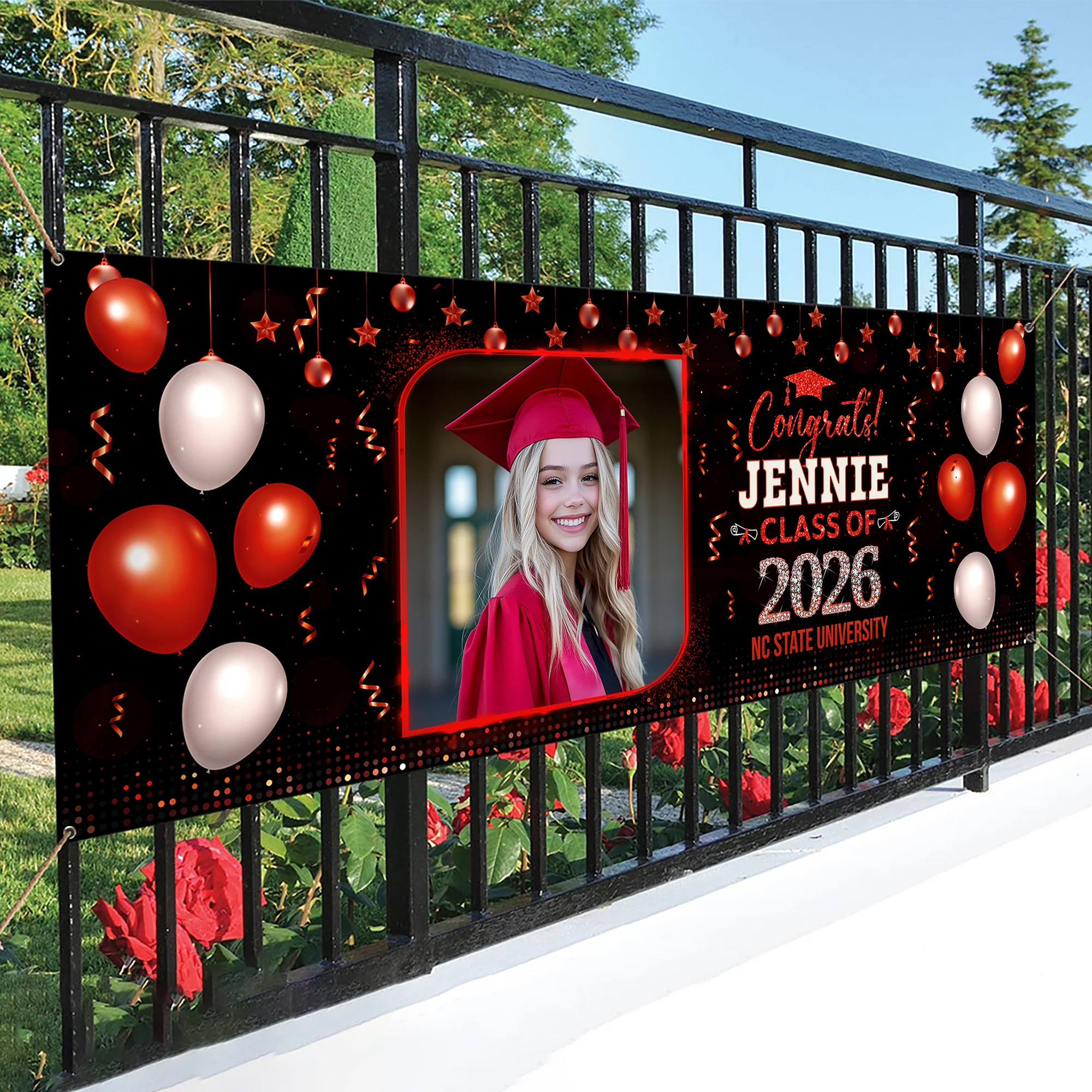 Custom Photo Class of 2026 Graduation Banner CH07 910750 - Image 5
