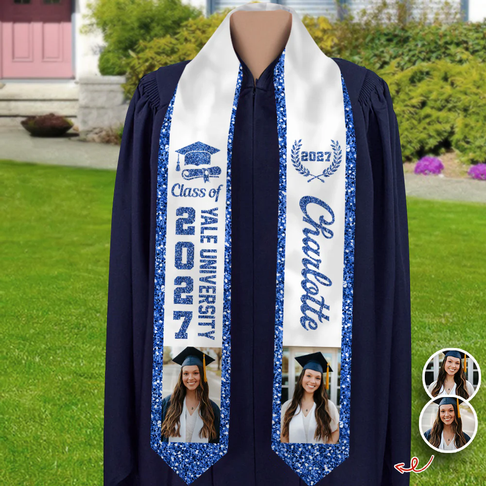 Custom Photo Class of 2026 Graduation Stole HO82 901516 - Image 6
