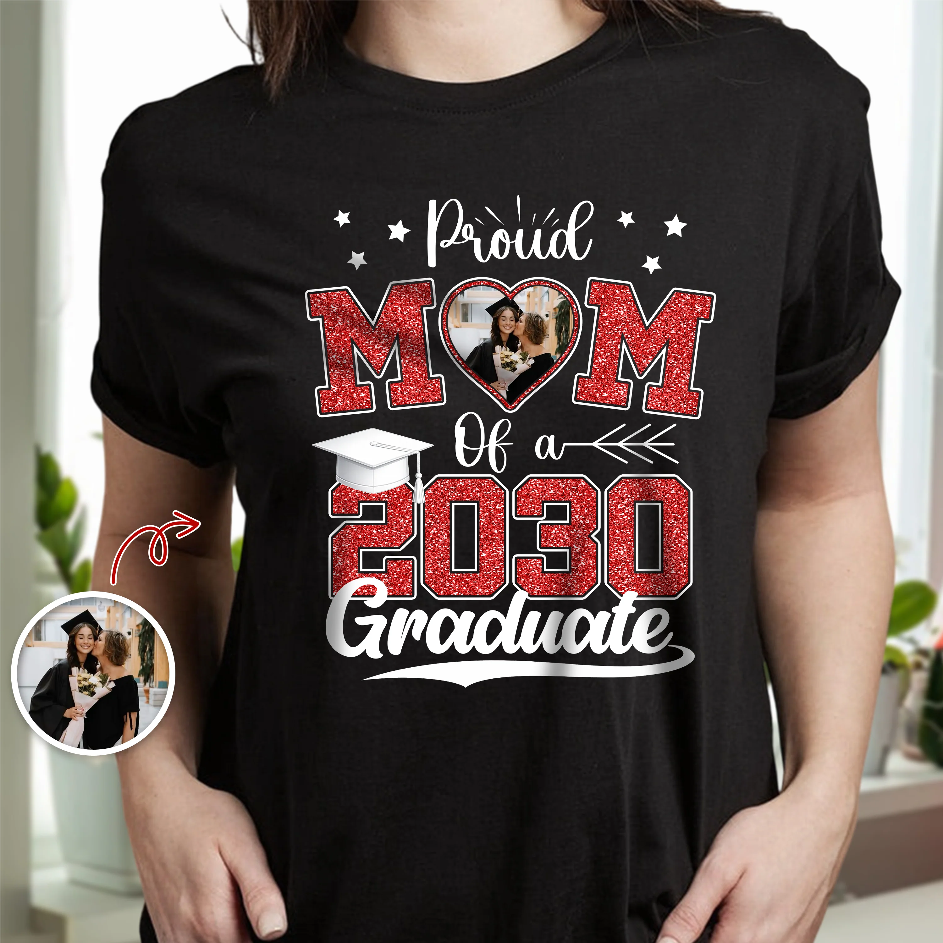 Custom Photo Congrats Graduation Personalized Dark Shirt HA75 920480 - Image 5