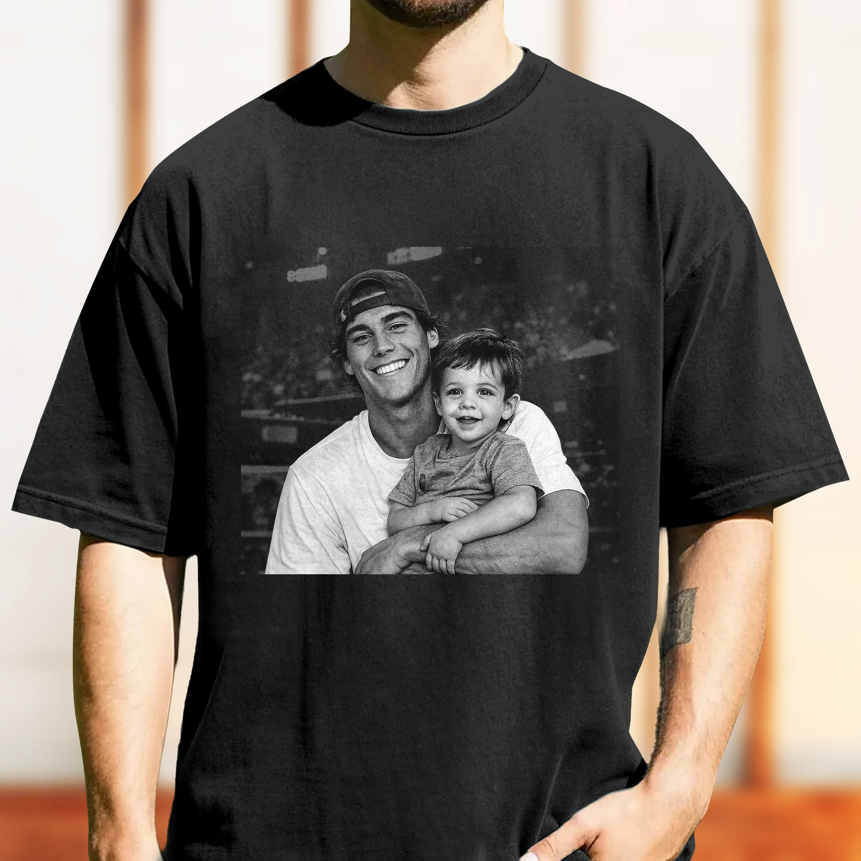 Custom Photo Dad And Kid Vintage Comfort Shirt Gift For Dad, Grandpa CH07 911958 - Image 6