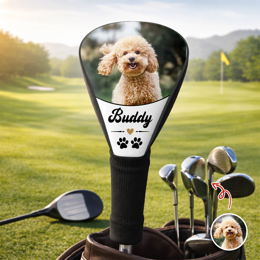 Custom Photo Dog Cat Golf Club Head Cover Father's Day Gift For Golf Lovers HA75 921258 - Image 6
