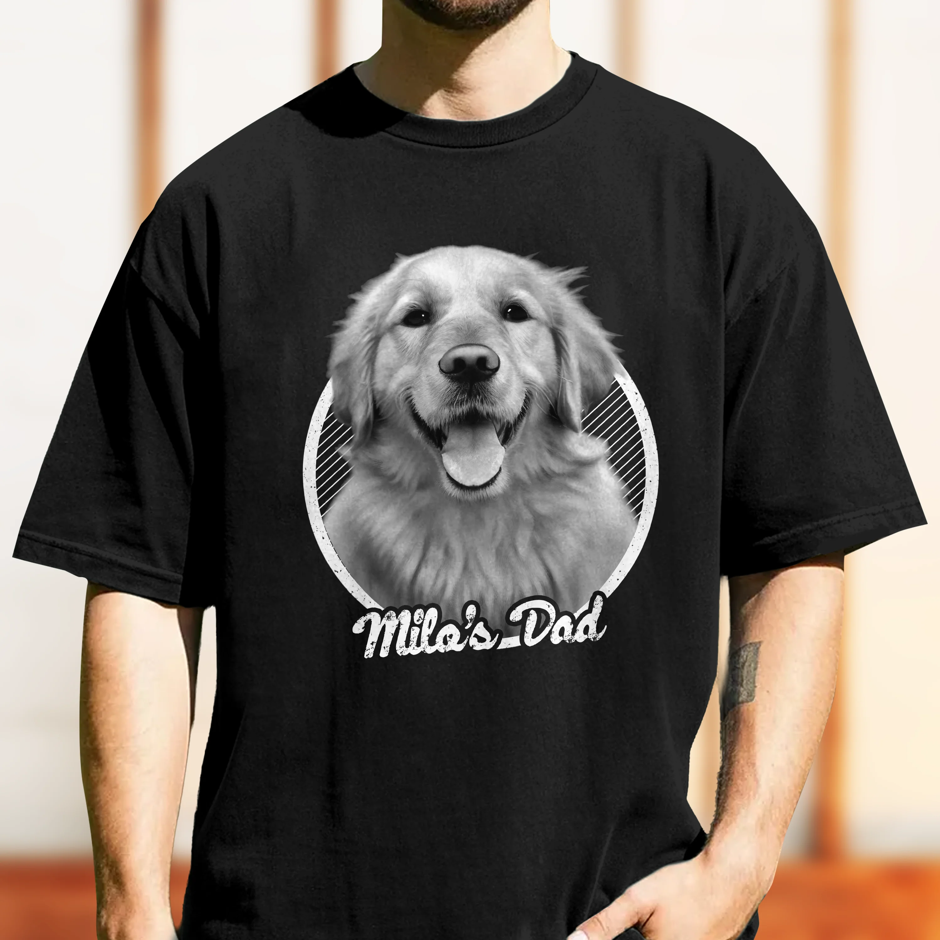 Custom Photo Dog Dad Cat Dad Personalized Comfort Shirt HA75 921386 - Image 2
