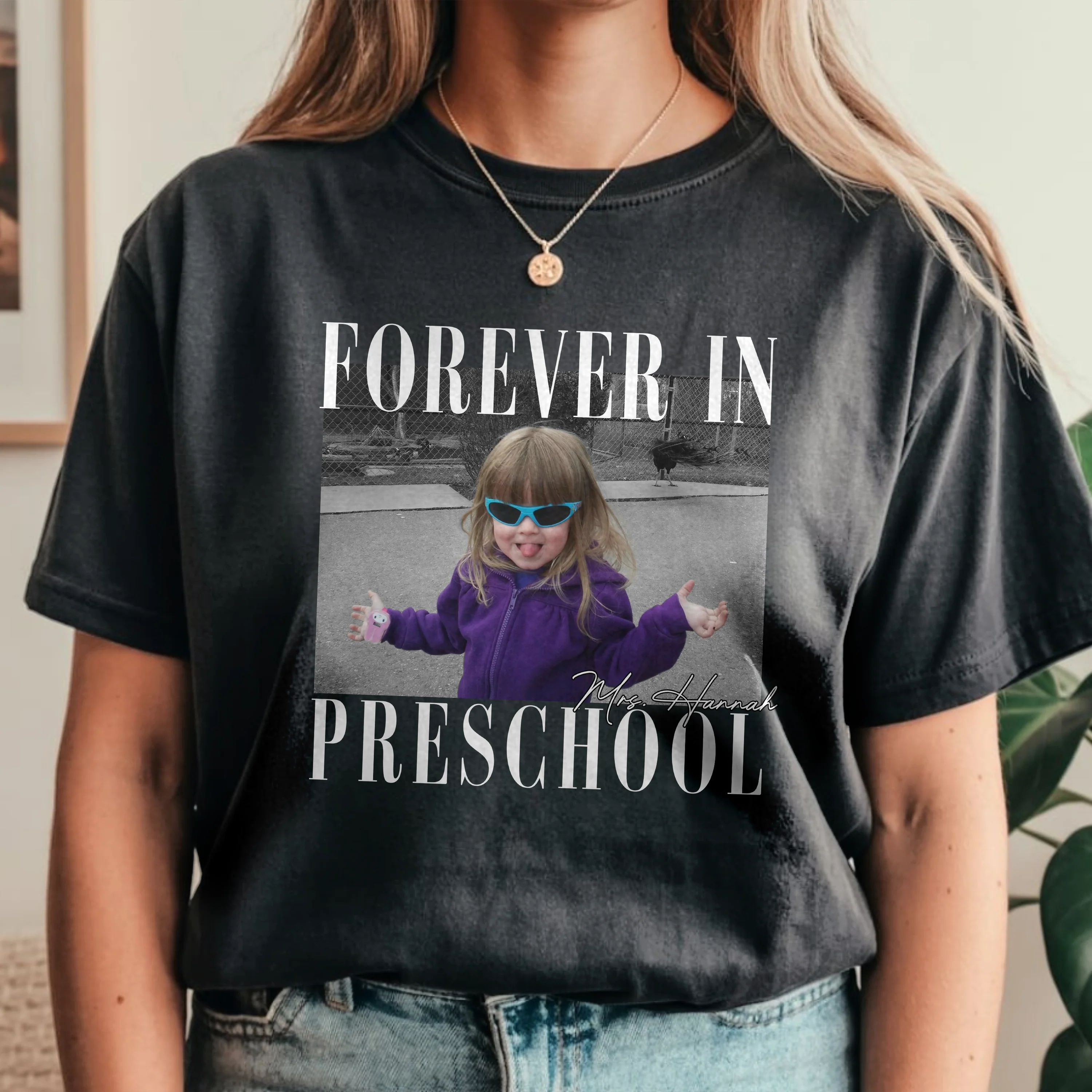 Custom Photo Forever In Kindergarten Comfort Shirt CH07 911920 - Image 5