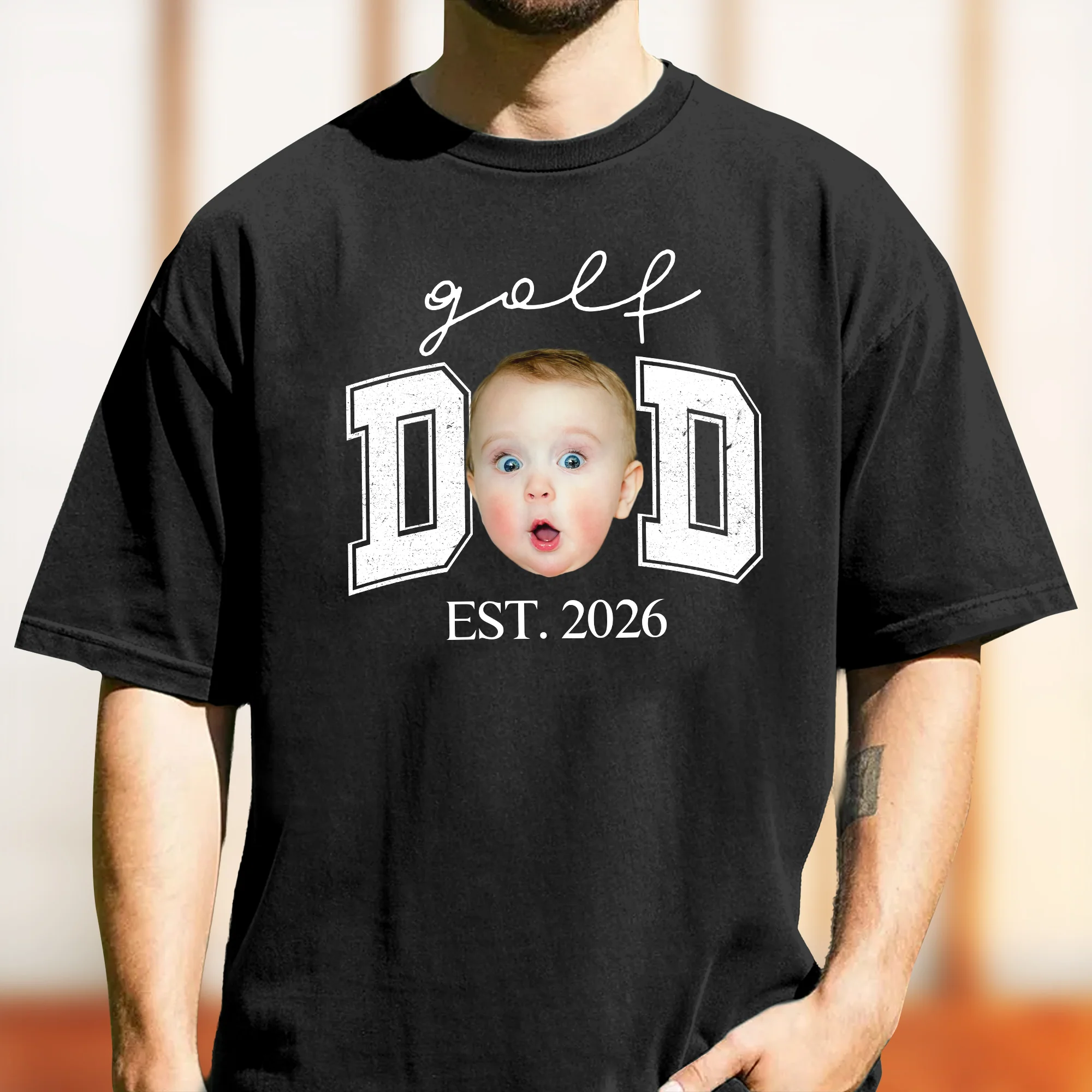 Custom Photo Golf Dad Dark Shirt - Personalized Father’s Day Gift TH10 169841 - Image 4